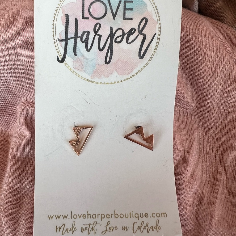 Love Harper Mountain Earrings